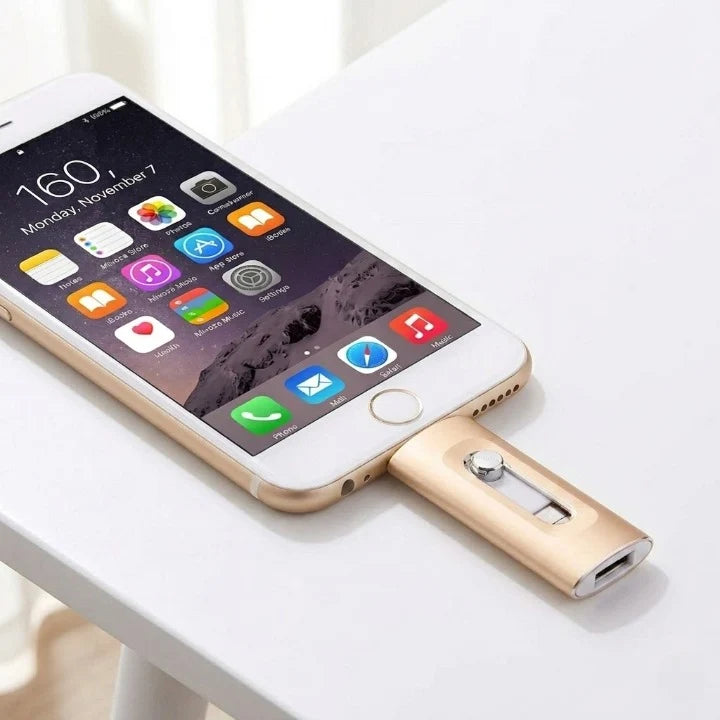 USB Flash Drive | Lightning, USB-C & USB-A | Up To 2 TB