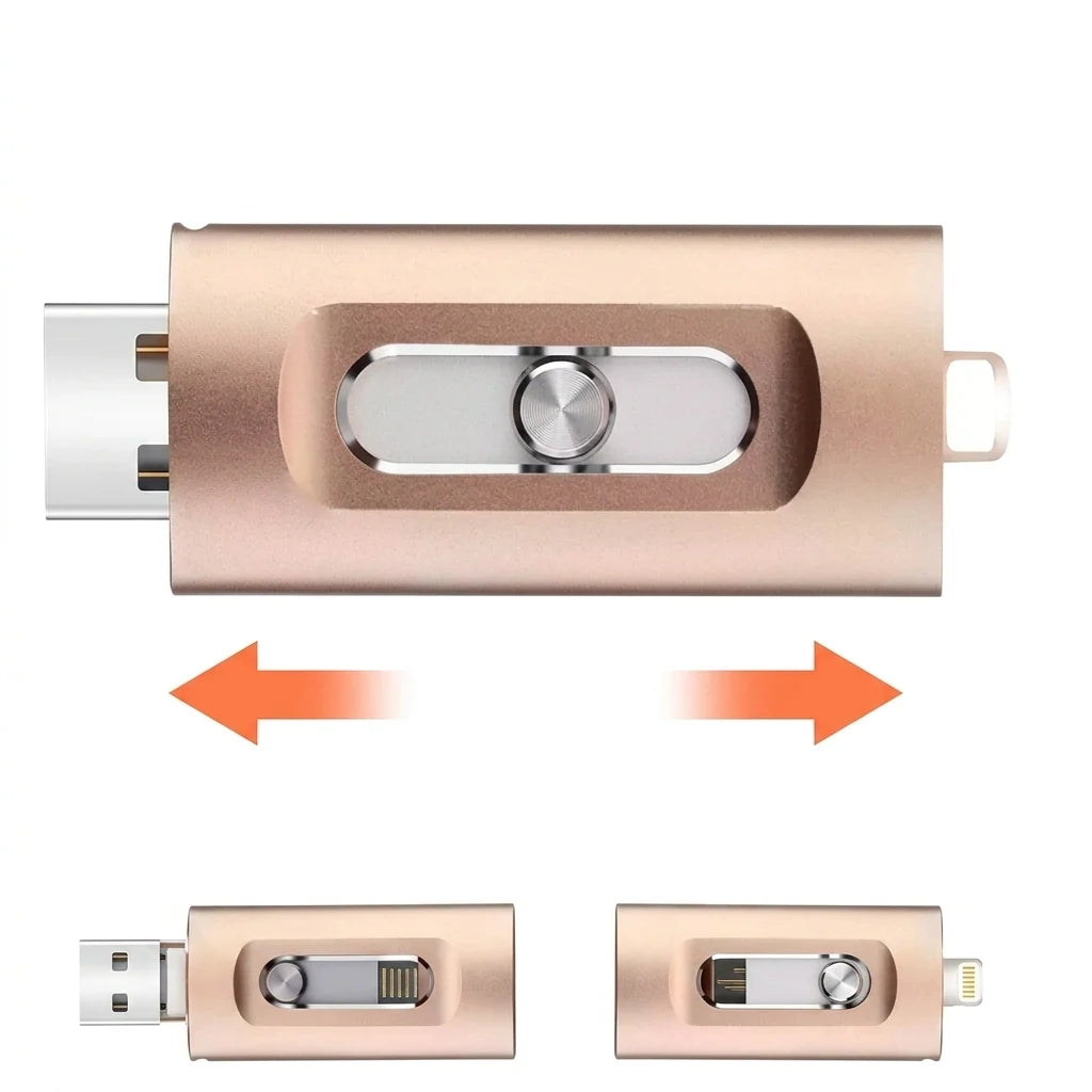 USB Flash Drive | Lightning, USB-C & USB-A | Up To 2 TB