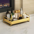 Vanity Organizer | Double-Layer Gold Metal Finish