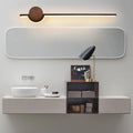 Vanity Wall Lamp | Nordic Linear Wood & Metal