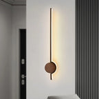 Vanity Wall Lamp | Nordic Linear Wood & Metal
