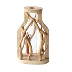 Vase | Branch-Inspired Bamboo & Wood