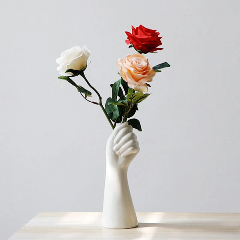 Vase | Ceramic Sculptural Accent | 23.5 cm Height