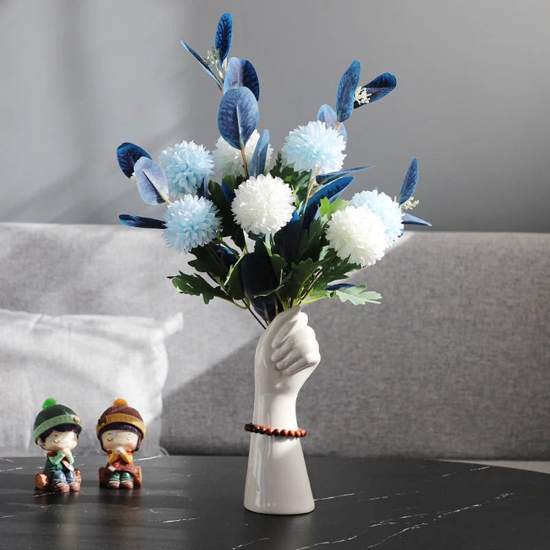 Vase | Ceramic Sculptural Accent | 23.5 cm Height