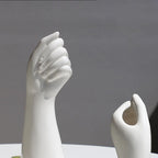 Vase | Ceramic Sculptural Accent | 23.5 cm Height