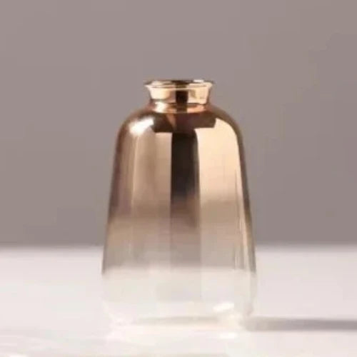 Vase | Glass Gradient & Rose Gold | Multiple Sizes