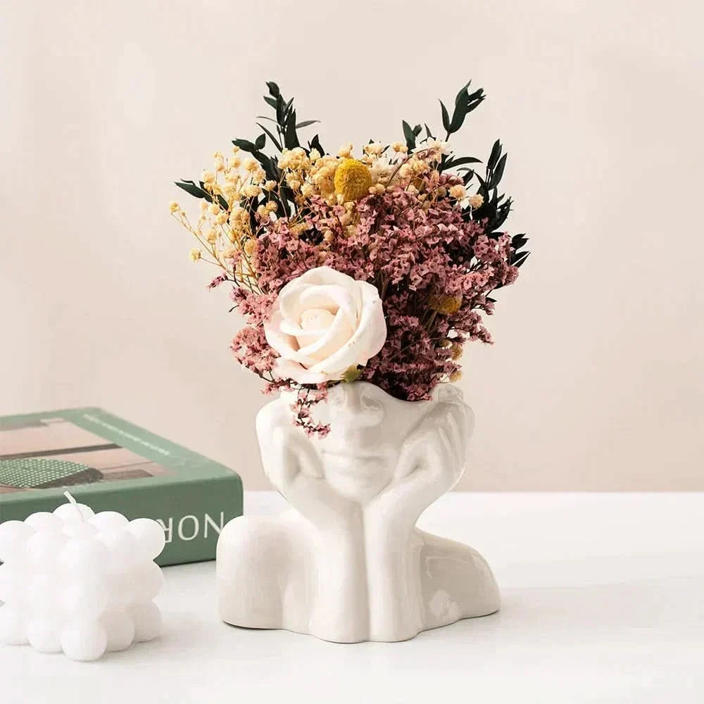 Vase | Sculptural Ceramic Finish | Medium & Large
