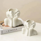 Vase | Sculptural Ceramic Finish | Medium & Large