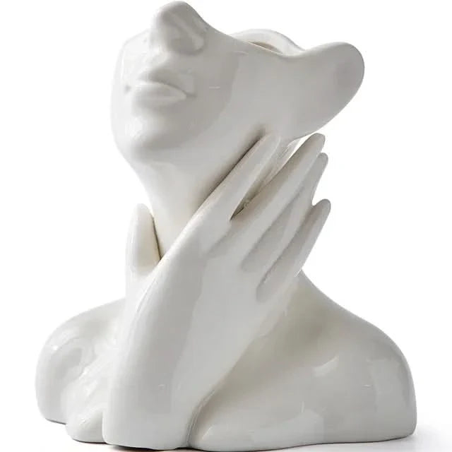 Vase | Sculptural Ceramic Finish | Medium & Large