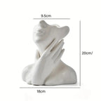 Vase | Sculptural Ceramic Finish | Medium & Large