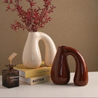Vase | Sculptural N-Shaped Ceramic | Medium