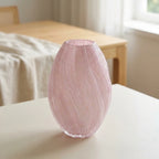 Vase | Sculptural Ribbed Glass | Handblown
