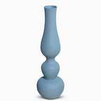 Vases | Matte Aluminum Pumpkin-Shaped | Set of 2