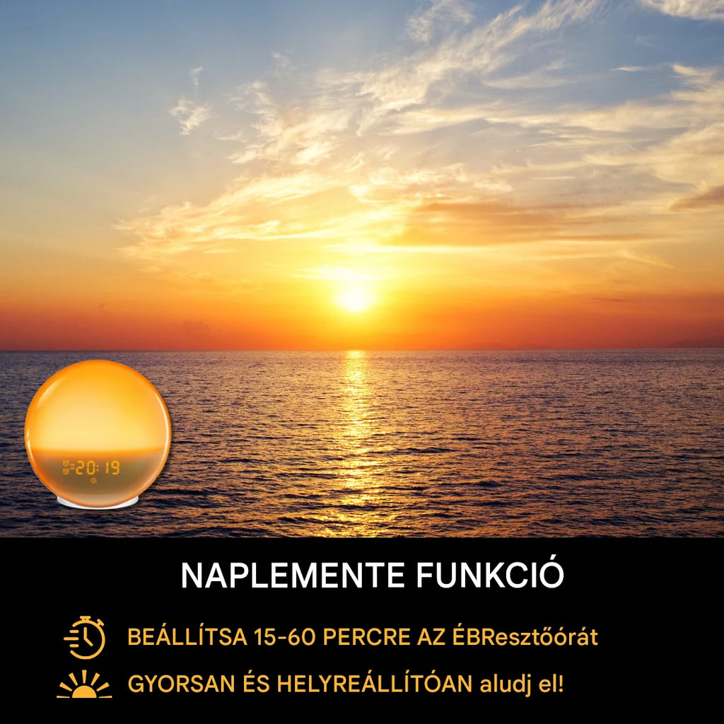 Wake-Up Light | Sunrise & Sunset Simulation & Soothing Sounds