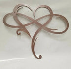 Wall Art | Metal Infinity Heart | 30 x 25 & 40 x 35 cm