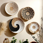 Wall Art Set | Handwoven Seagrass & Easy To Hang