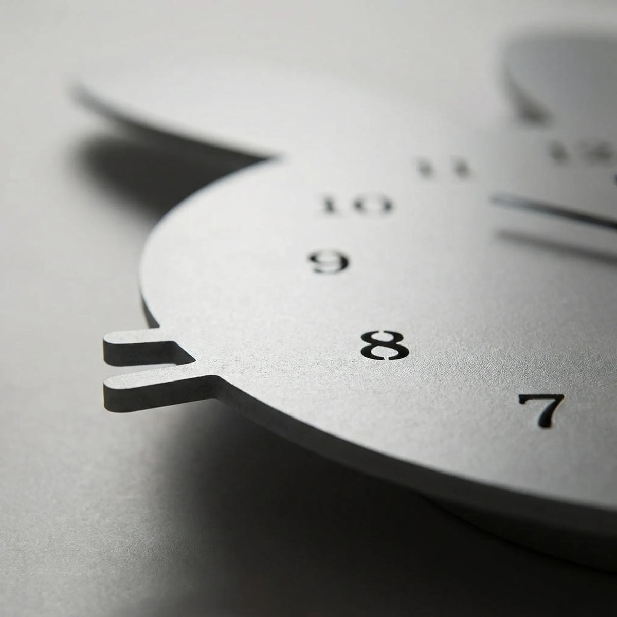 Wall Clock | Bunny Silhouette & Silent Quartz Movement