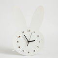 Wall Clock | Bunny Silhouette & Silent Quartz Movement