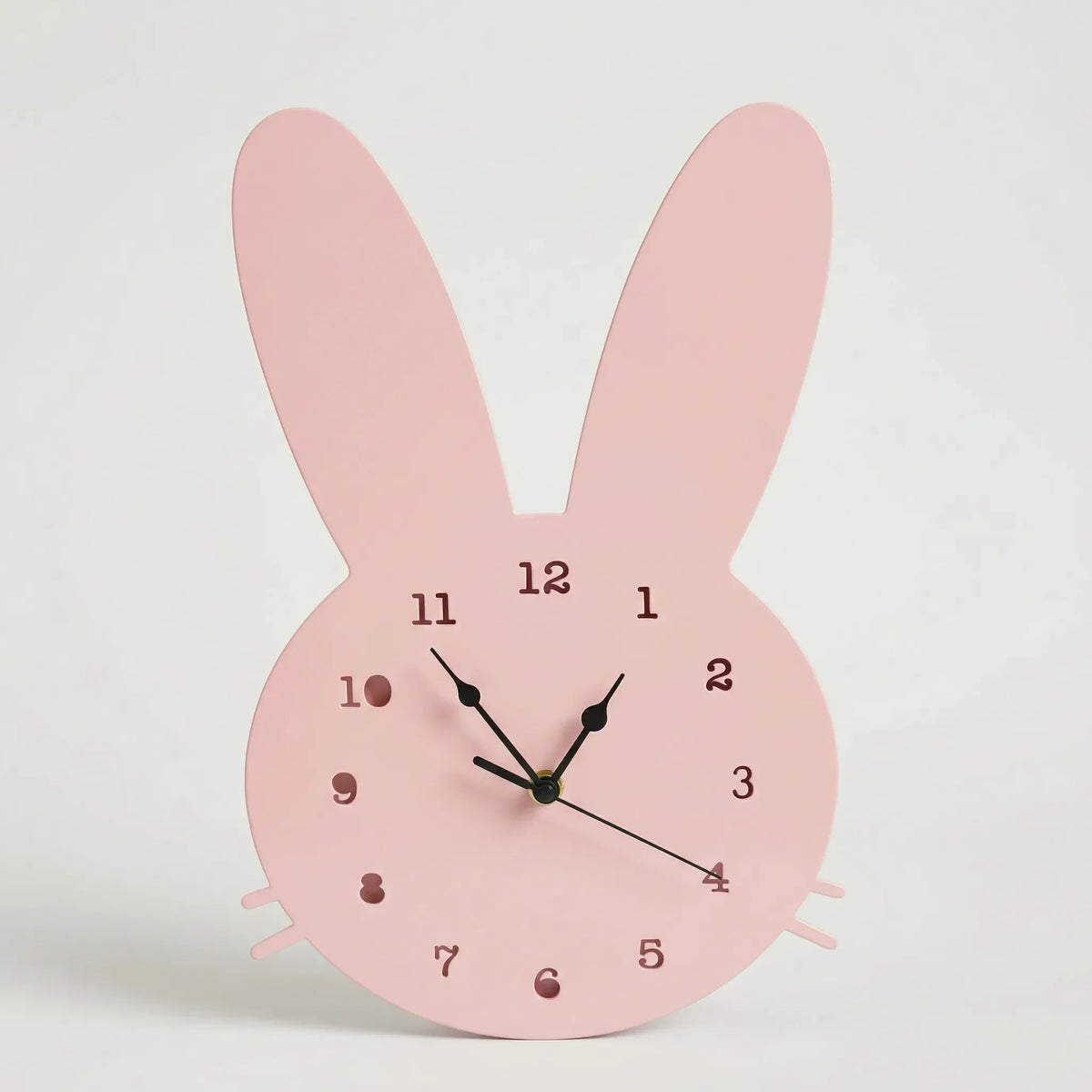 Wall Clock | Bunny Silhouette & Silent Quartz Movement