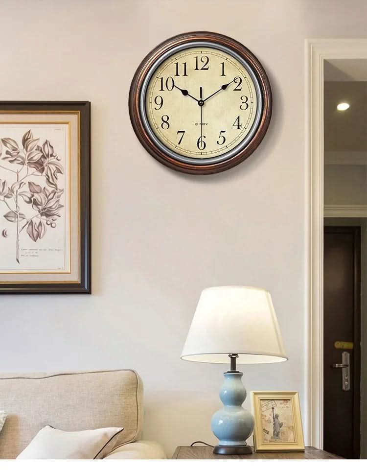Wall Clock | Classic Design & Silent Movement | 30 cm