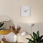 Wall Clock | Double-Sided Square & Silent | Battery-Operated