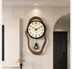 Wall Clock | Elongated Acrylic & Silent Operation