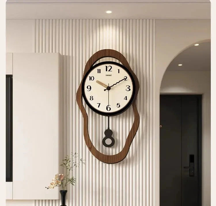 Wall Clock | Elongated Acrylic & Silent Operation