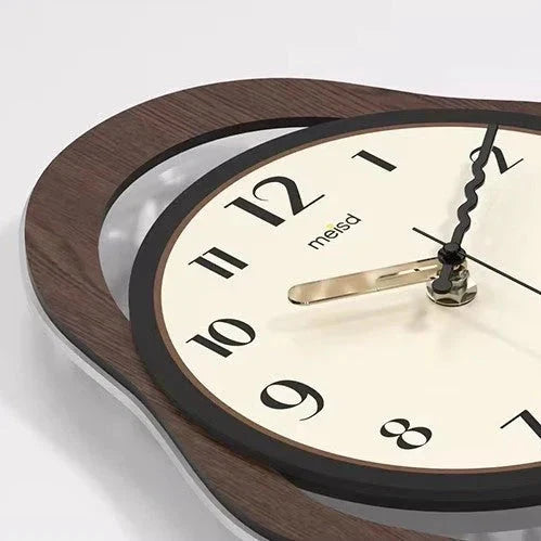 Wall Clock | Elongated Acrylic & Silent Operation