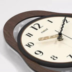 Wall Clock | Elongated Acrylic & Silent Operation