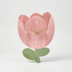 Wall Clock | Floral Wall Art & Silent Movement | 30 x 30 & 40 x 40 cm