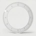 Wall Clock | LED Ring Display, USB-Powered & Dimmable | 30 cm Diameter