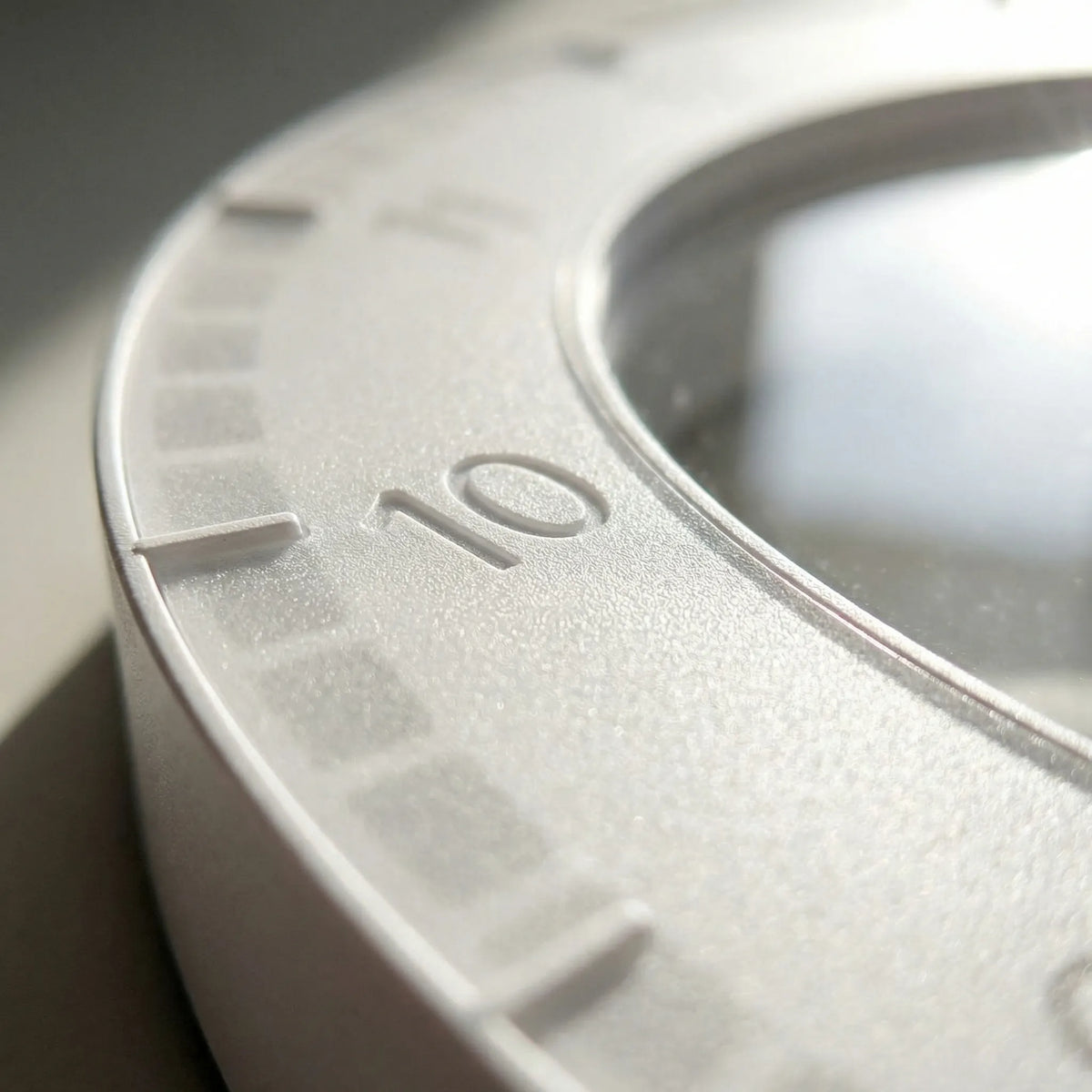Wall Clock | LED Ring Display, USB-Powered & Dimmable | 30 cm Diameter