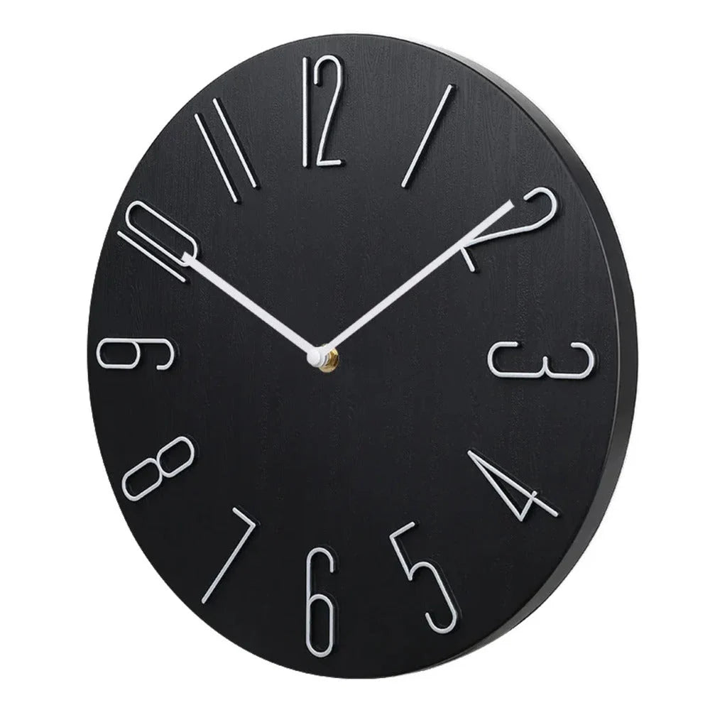 Wall Clock | Modern Minimalist & Ultra-Quiet Movement | 20 cm Diameter