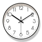 Wall Clock | Nordic Minimalist Glass Face | Quartz Movement