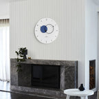 Wall Clock | Scandinavian Minimalist Design | 38 cm Diameter