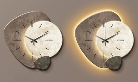 Wall Clock | Scandinavian Minimalist & Silent Movement | 40 x 40 cm
