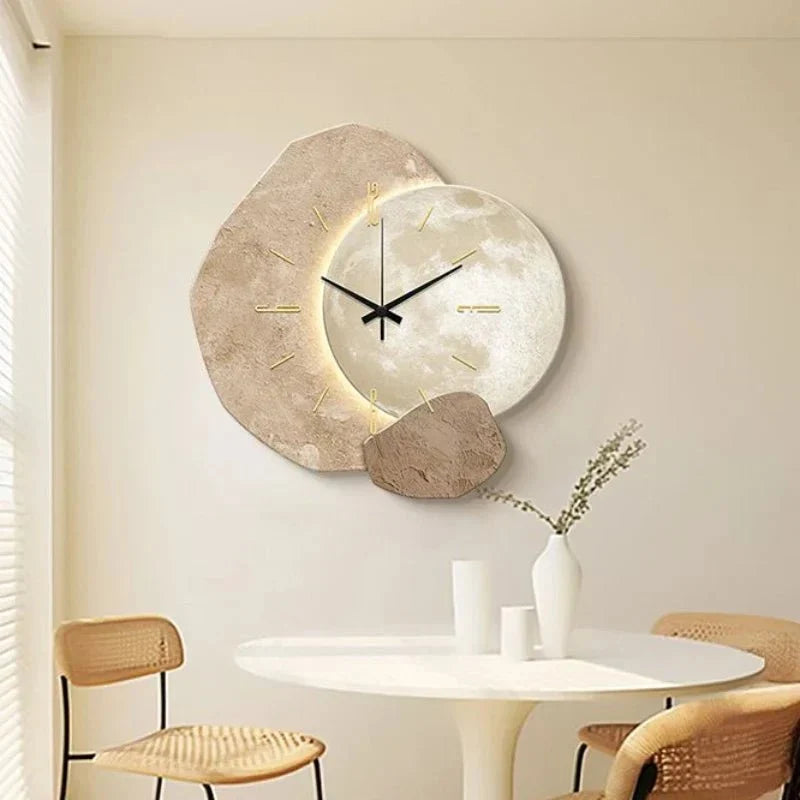 Wall Clock | Scandinavian Minimalist & Silent Movement | 40 x 40 cm