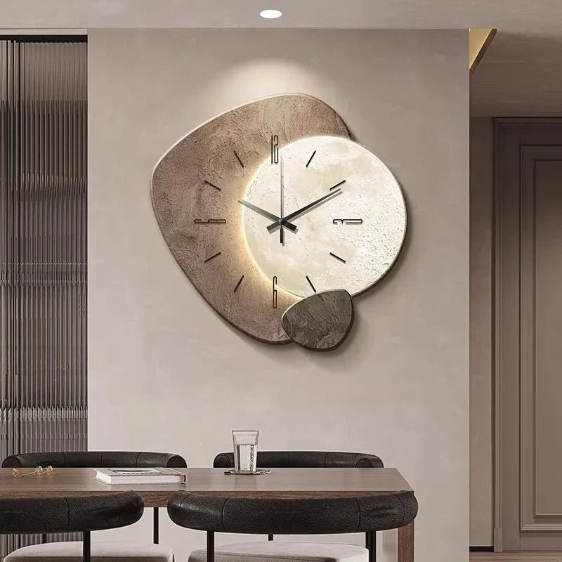 Wall Clock | Scandinavian Minimalist & Silent Movement | 40 x 40 cm