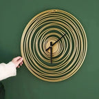 Wall Clock | Silent Metal Design | 49 cm Diameter