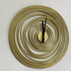 Wall Clock | Silent Metal Design | 49 cm Diameter