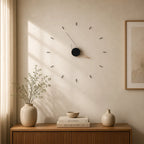 Wall Clock | Silent Movement & Minimalist Design | 30 x 30 cm