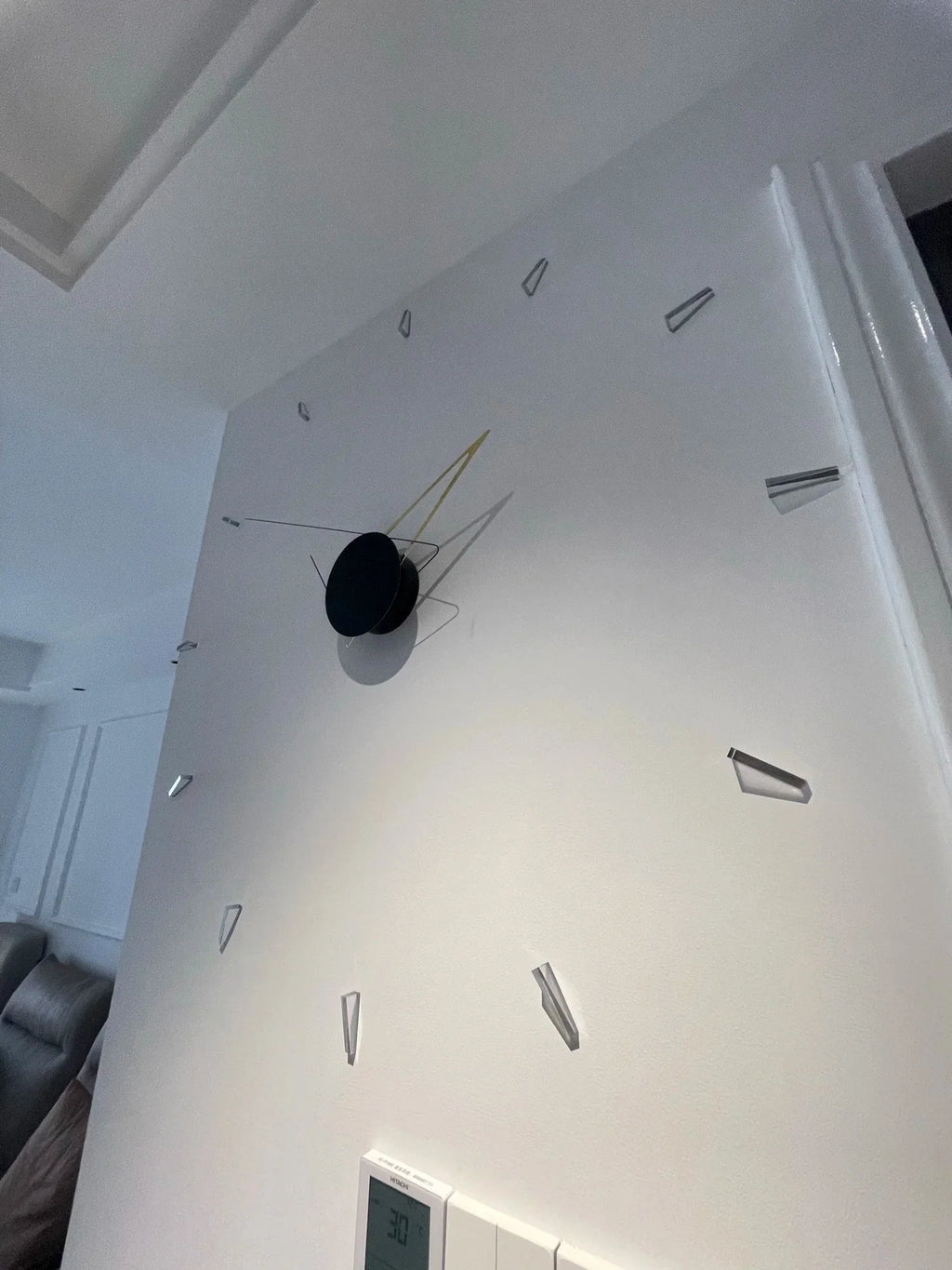 Wall Clock | Silent Movement & Minimalist Design | 30 x 30 cm