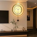 Wall Clock | Silent Quartz, Easy-Read Numerals & Minimalist Design
