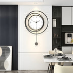 Wall Clock | Silent Quartz, Easy-Read Numerals & Minimalist Design