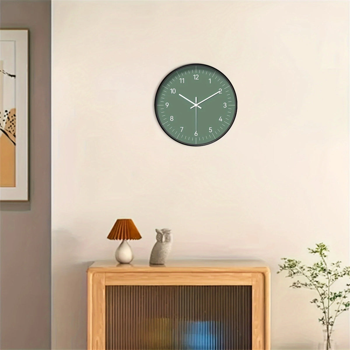 Wall Clock | Silent Quartz Movement & Modern Fantasy Design | 20 cm Diameter