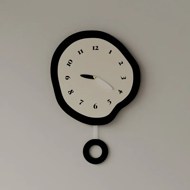 Wall Clock | Silent Quartz Movement & Scandinavian Design | 30 x 30 cm