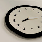 Wall Clock | Silent Quartz Movement & Scandinavian Design | 30 x 30 cm