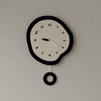 Wall Clock | Silent Quartz Movement & Scandinavian Design | 30 x 30 cm