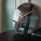 Wall Clock | Silent Quartz & Organic Glass Dial