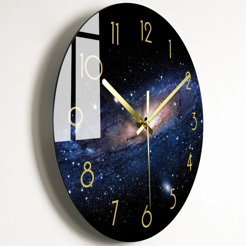 Wall Clock | Silent Quartz & Organic Glass Dial
